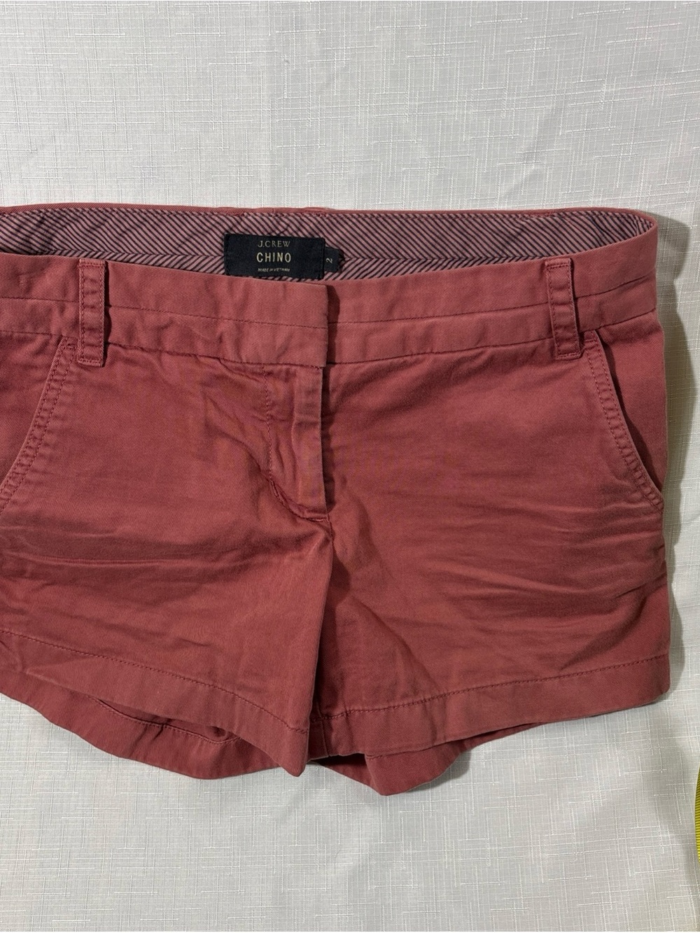 J. Crew Dusty Rose Chino Shorts